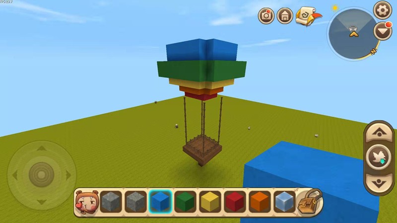 迷你世界的热气球建造指南：详细图解与技巧分享