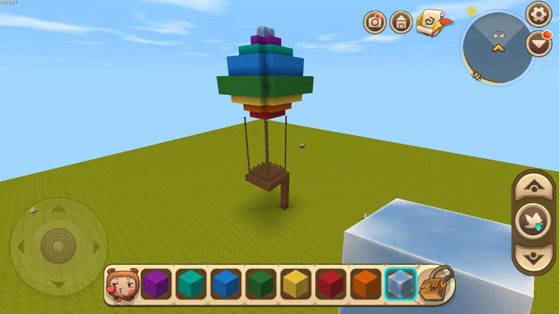 迷你世界的热气球建造指南：详细图解与技巧分享