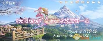 无限暖暖金蔷薇礼颂的属性表现究竟如何？-无限暖暖金蔷薇礼颂的属性情况详解