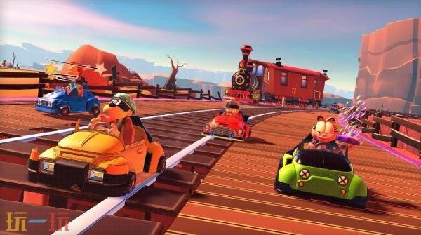 备受期待的卡丁车竞速续作《加菲猫卡丁车 2：无限漂移》将于9月10日正式推出

