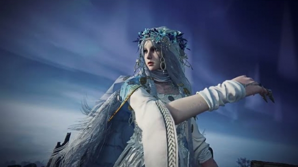 《艾尔登法环_黑夜君临》近日公布了全新角色：复仇者_死灵法师，令人期待的神秘角色正式亮相。 

