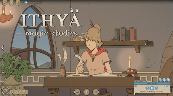 手绘风格的放置游戏《伊西娅：魔法研究》兼具游戏性与日记式记录