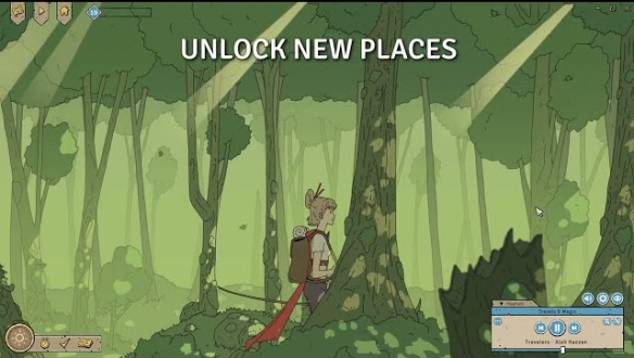 手绘风格的放置游戏《伊西娅：魔法研究》兼具游戏性与日记式记录