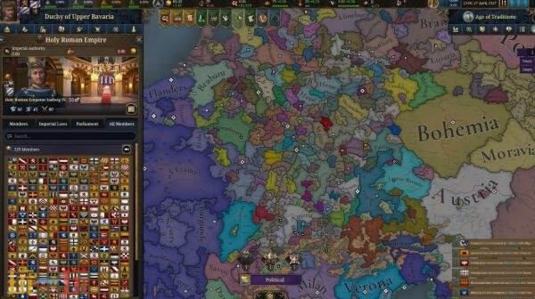 策略系列续作《欧陆风云5》预计将于11月5日正式上市  
