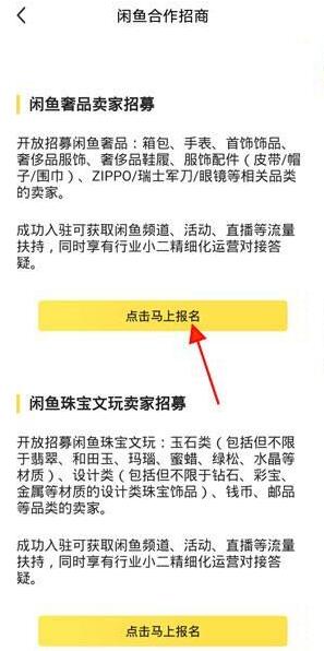 如何在闲鱼平台上参与招商活动——完整的报名流程解析