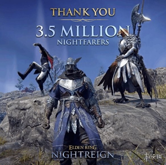 《艾尔登法环：黑夜君临》的销量已突破350万大关！距发布尚不足一周