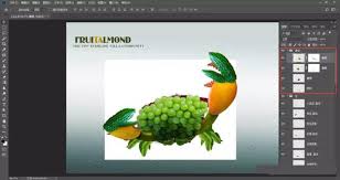 如何利用Photoshop实现水果与螃蟹的合成——具体操作步骤详解