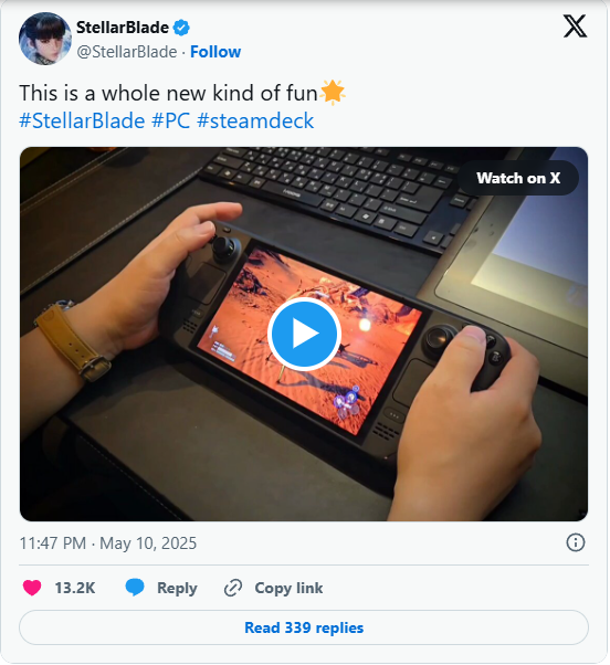 《剑星》的PC版本即将面世！官方最新视频展现Steam Deck上的试玩效果