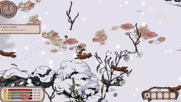 预计在今年寒冬季节推出的温馨森林生存游戏《Winter Burrow》即将与玩家见面。