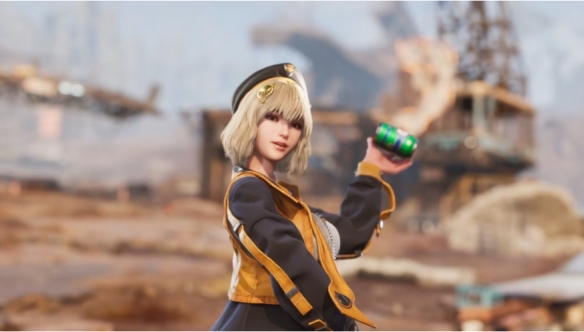 《剑星×Nikke》新增红莲单人挑战关卡及背身射击玩法的DLC正式亮相