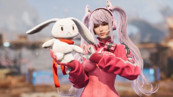 《剑星×Nikke》新增红莲单人挑战关卡及背身射击玩法的DLC正式亮相