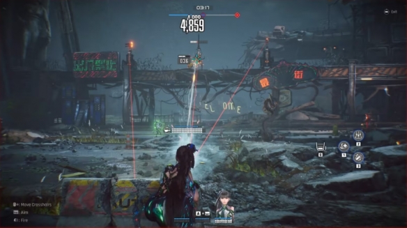 《剑星×Nikke》新增红莲单人挑战关卡及背身射击玩法的DLC正式亮相