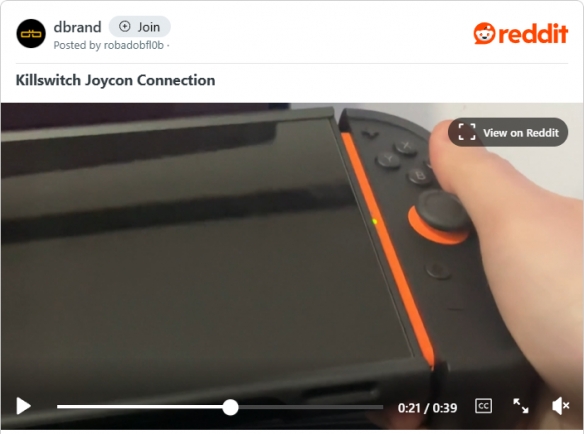 Switch_2第三方保护套「Killswitch」存在潜在隐患，官方已致歉
