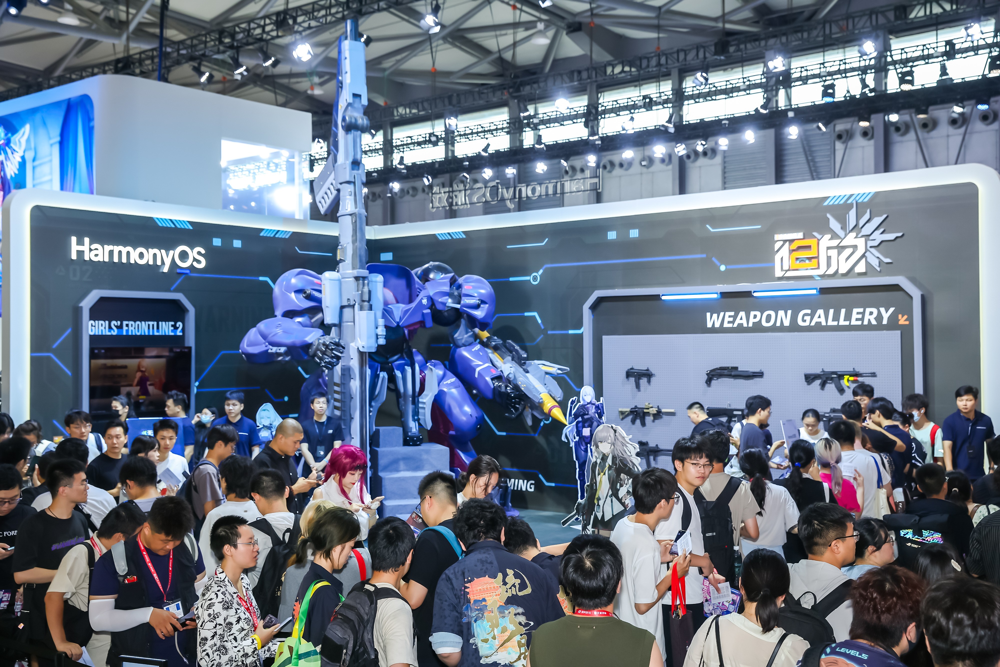 《少女前线2：追放》在2025年ChinaJoy圆满落幕，现场四天的精彩瞬间回顾  
