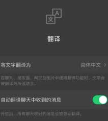 微信自动翻译的设置方法详解—如何启用和调整微信的自动翻译功能