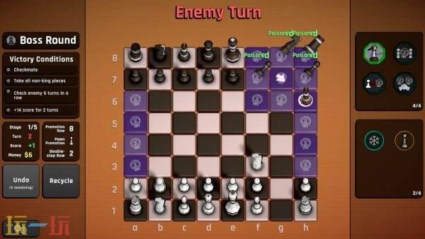 备受瞩目的肉鸽策略游戏《Passant: A Chess Roguelike》已正式上线发布