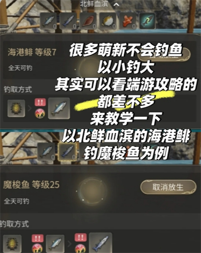 最终幻想14水晶世界的钓鱼技巧详解