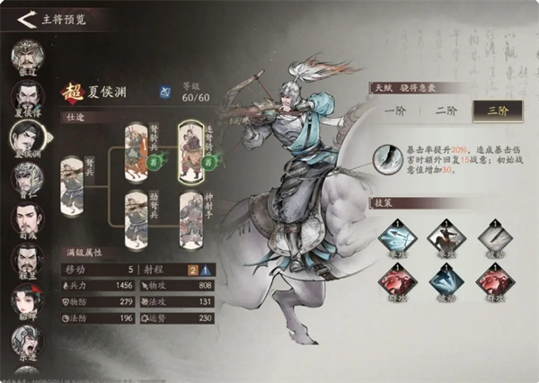 关于在三国望神州中培养夏侯渊的详细技巧介绍