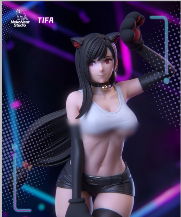 令人心动又充满魅力!《最终幻想》系列的猫娘版1/6比例蒂法雕像正式亮相!
令人心动又充满魅力!《最终幻想》系列的猫娘版1/6比例蒂法雕像正式亮相!