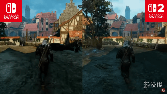 《巫师3》在Switch2平台上的表现与原版Switch相比有了明显的改进，画面效果更加清晰细腻！