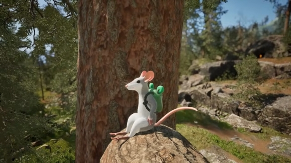 勇敢的小老鼠将带领玩家进入一个充满奇幻色彩的开放式世界，《治愈旅程》预计在明年正式亮相。 

