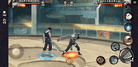 【新忍指南】在浓雾中难以捕捉对手行迹，尽情领略桃地再不斩“秽土转生”刀法的精妙！