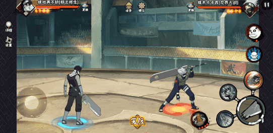 【新忍指南】在浓雾中难以捕捉对手行迹，尽情领略桃地再不斩“秽土转生”刀法的精妙！