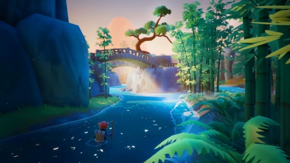 由《Omno》开发团队倾情打造的新作《Kibu》首支实机演示视频正式亮相，受到广泛关注。 
