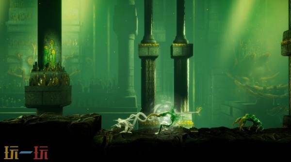 备受期待的银河战士与恶魔城元素融合的游戏续作《尘埃异变2》发布了最新预告片