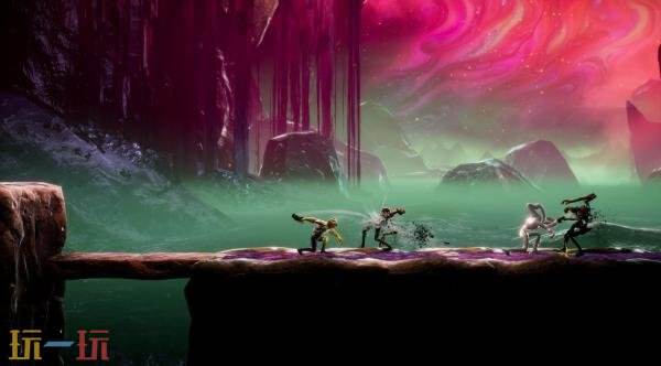 备受期待的银河战士与恶魔城元素融合的游戏续作《尘埃异变2》发布了最新预告片