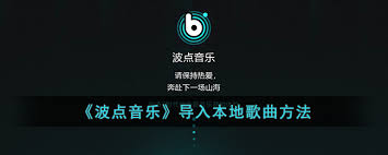 波点音乐如何将本地音频导入到应用中？——实现步骤详解

