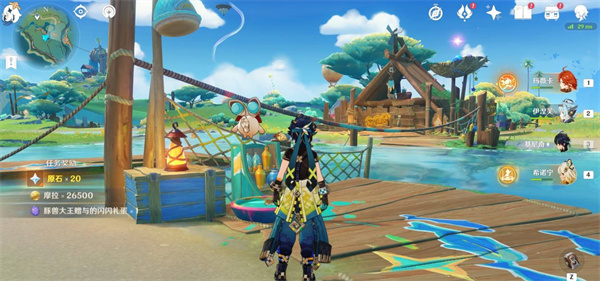 关于《原神》5.8版本“悠悠度假村”区域中彩蛋“闪闪礼蛋”的详细获取指南