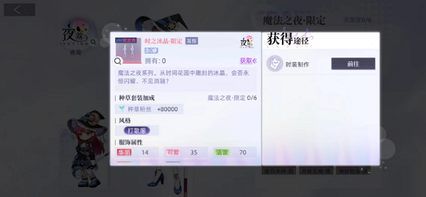 闪耀你的魅力——夜莺系列服装的获取指南