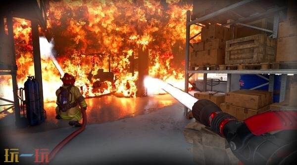 多人协作体验的模拟游戏《消防模拟：火苗燃动》现已正式上线发售