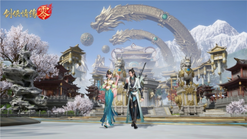 洒脱江湖漫游《剑侠情缘零》帮会好友齐聚一堂