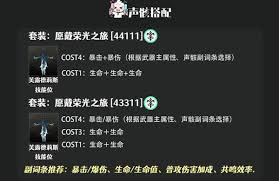 鸣潮卡提希娅的声骸搭配指南—掌握最佳搭配方案