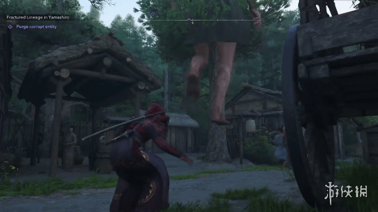 穿着短裤配上巨大足迹！《刺客信条：影》出现令人毛骨悚然的BUG，宛如巨人突袭