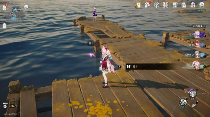 崩坏星穹铁道V3.4版本中关于若虫的详细位置示意图