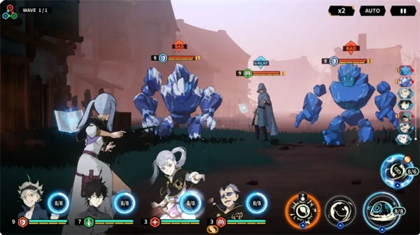 《黑色四叶草：魔法帝之道》中的战斗系统详尽解析