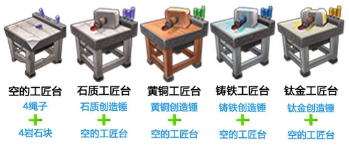 迷你世界工匠台操作指南——如何熟练使用工匠台？