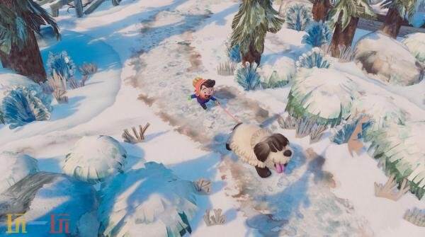 一款简洁悠闲的互动游戏《DOGWALK》现已免费上线