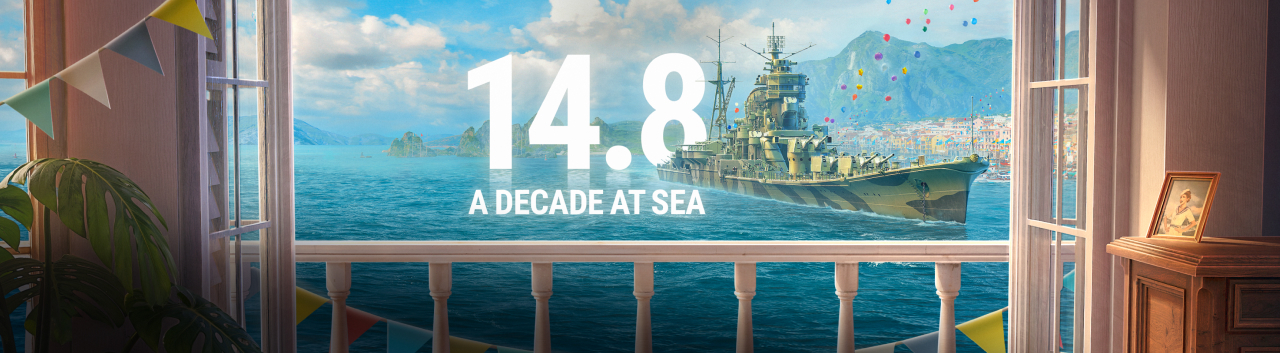 《战舰世界》迎来周年庆盛典！全新登录奖励及互动港口现已上线