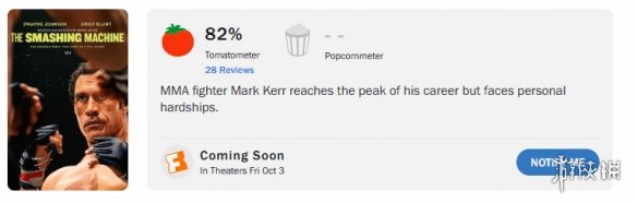 强森主演新片《粉碎器》在烂番茄上斩获82%好评，瘦身后的形象备受赞赏！