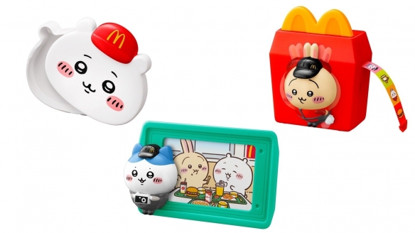 5月16日，日本麦当劳携手现象级IP“Chiikawa”推出联名玩具，萌趣上线！