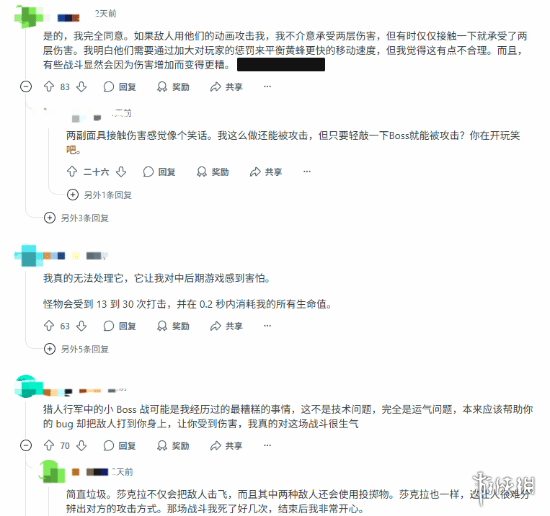 《丝之歌》的难度引发热议！一些玩家被那些一刀即可掉两格血的小怪打得心碎，令人哭笑不得

