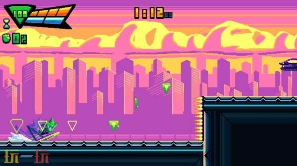 快速节奏2D独立动作游戏《Advent NEON》现已登陆PC平台