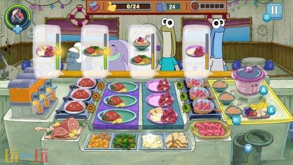 《海绵宝宝：大闹蟹堡王》这款幽默厨艺冒险游戏现已正式上线发售！

