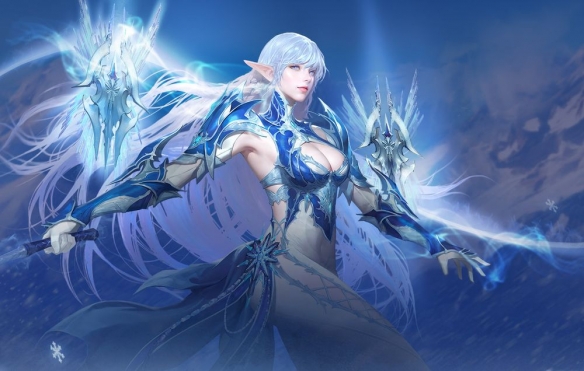 新天堂2全新发布的女性黑暗精灵专属职业——血蔷薇_新职业亮相