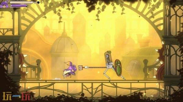 备受期待的2D手绘动作冒险游戏《康斯坦丝》计划于11月25日正式登陆PC平台（Steam）。  
