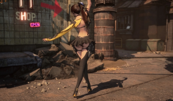 《剑星》中的露娜月光舞台MOD已经正式推出！该MOD配备了动态流光效果的舞裙以及舞台上的追光灯功能。